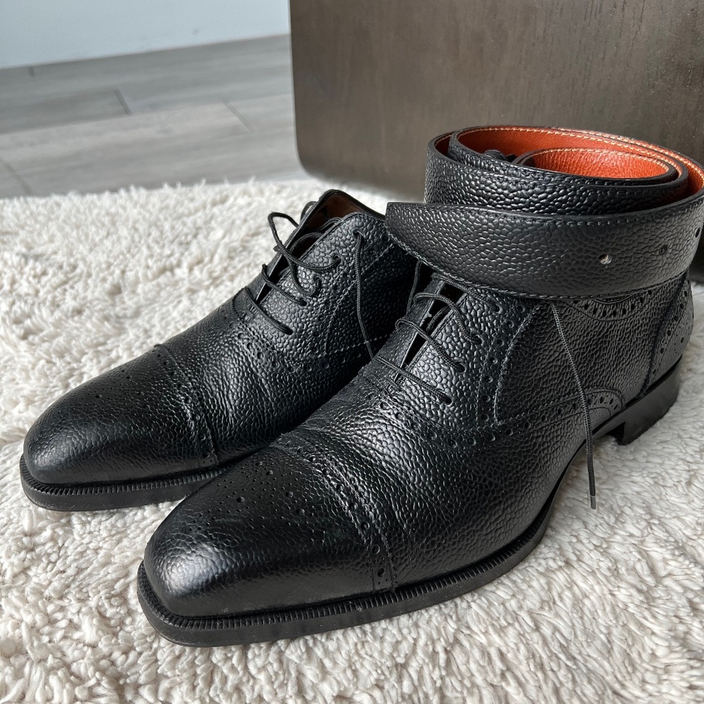 Man shoes Di Bianco + belt